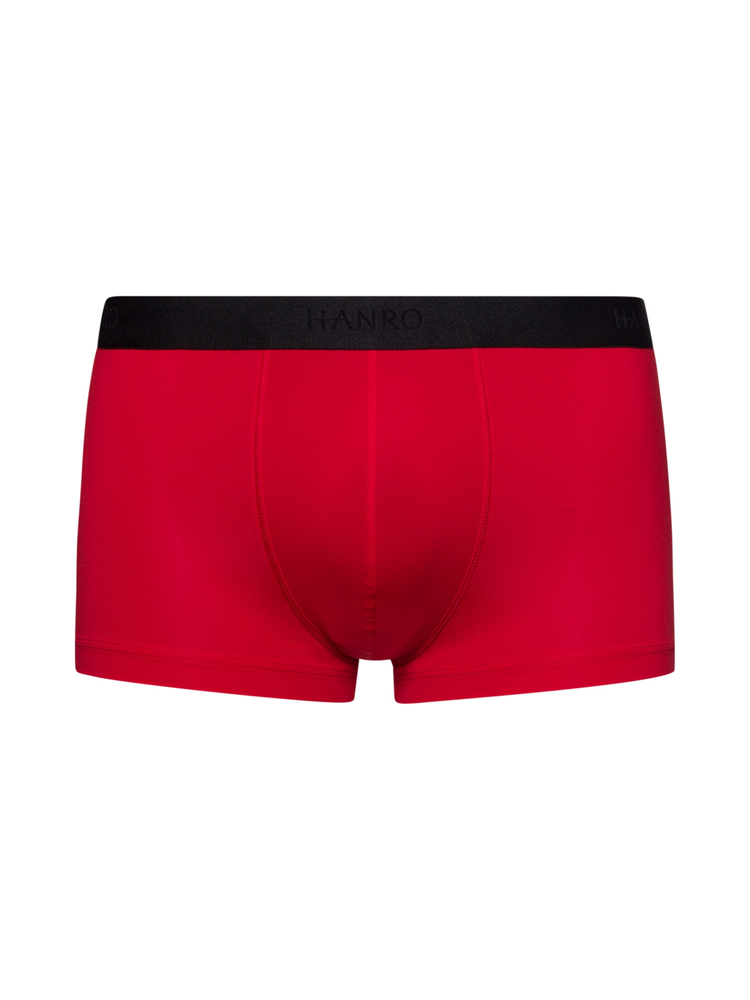Boxers Hanro en rouge : devant