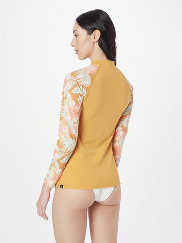 RIP CURL Performance Shirt 'ALWAYS SUMMER' in Gold