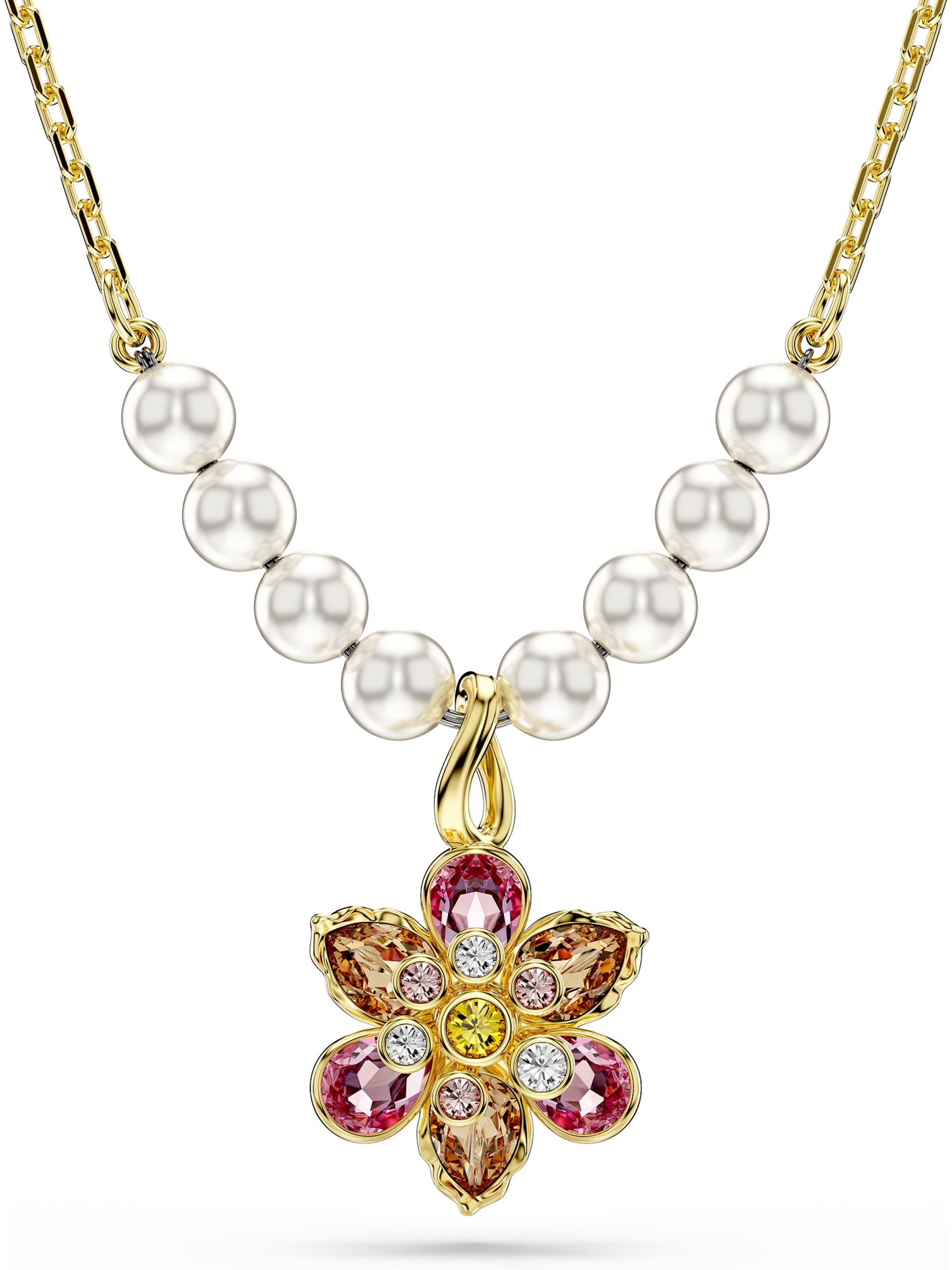 Swarovski Kette in Gold