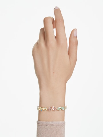 Swarovski Náramok 'Gema' - Zlatá: predná strana