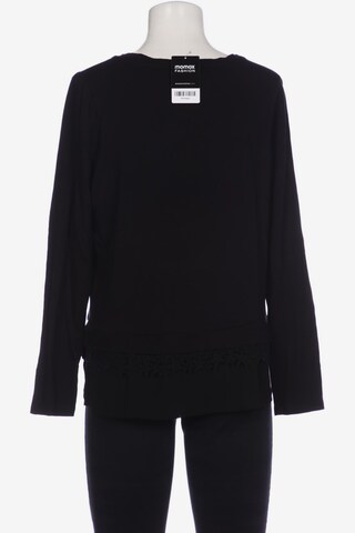 MARGITTES Sweatshirt & Zip-Up Hoodie in L in Black