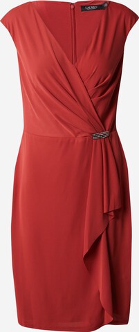 Lauren Ralph Lauren Cocktailjurk 'RYLAN' in Rood: voorkant