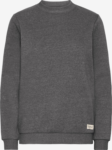 Oxmo Sweater ' OXKAREN ' in Grau: Vorderseite