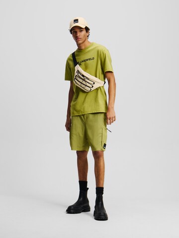 KARL LAGERFELD JEANS - regular Pantalón en verde
