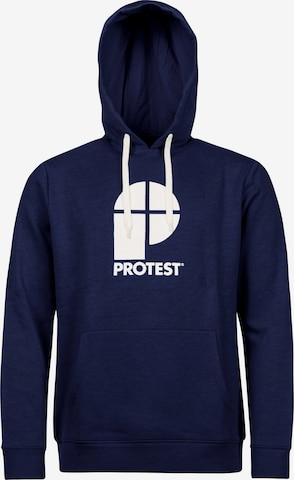 PROTEST Pullover 'CLASSIC LOGO HOODY' in Blau: Vorderseite