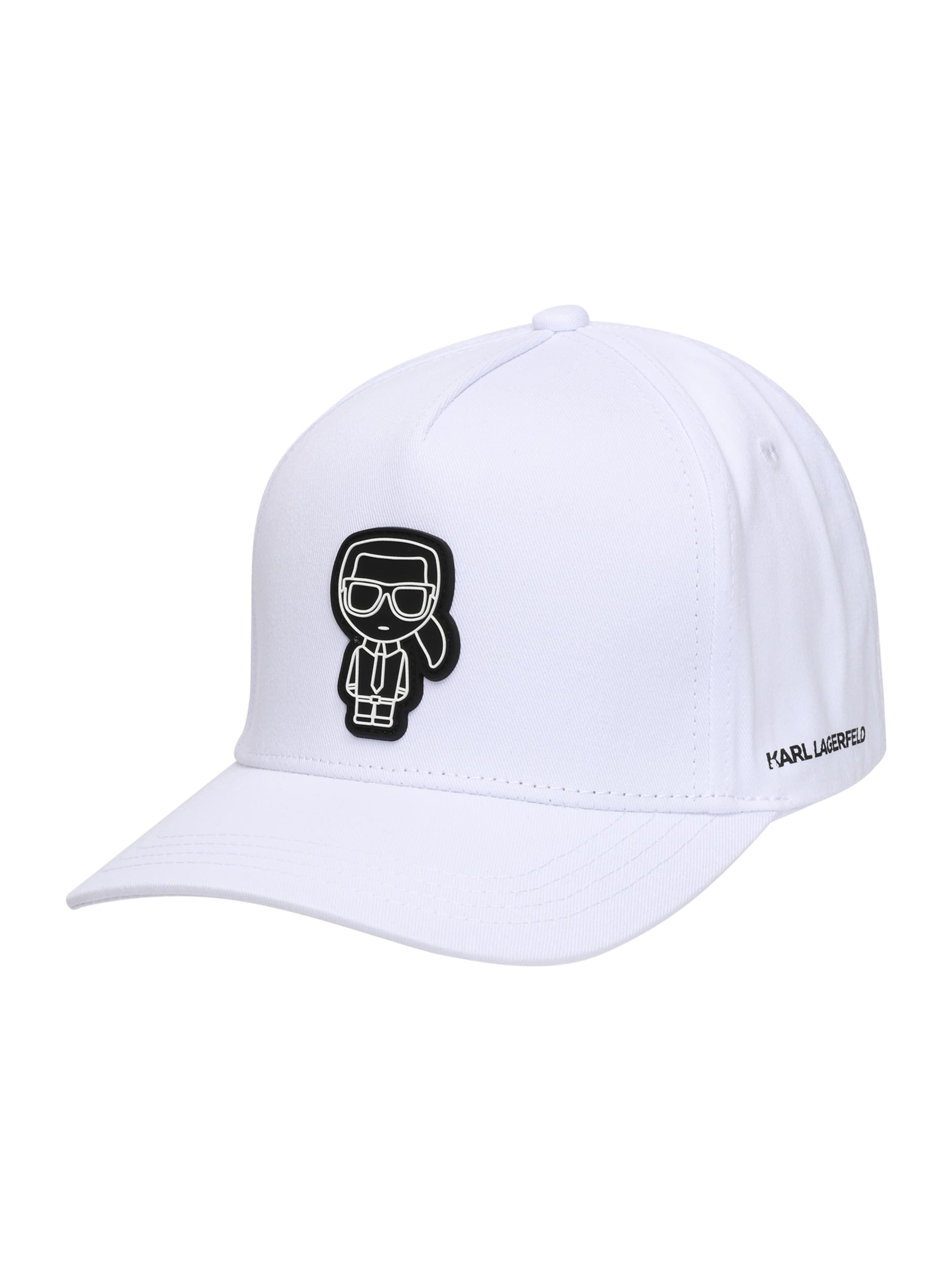 Karl Lagerfeld Кепка в Белый: спереди