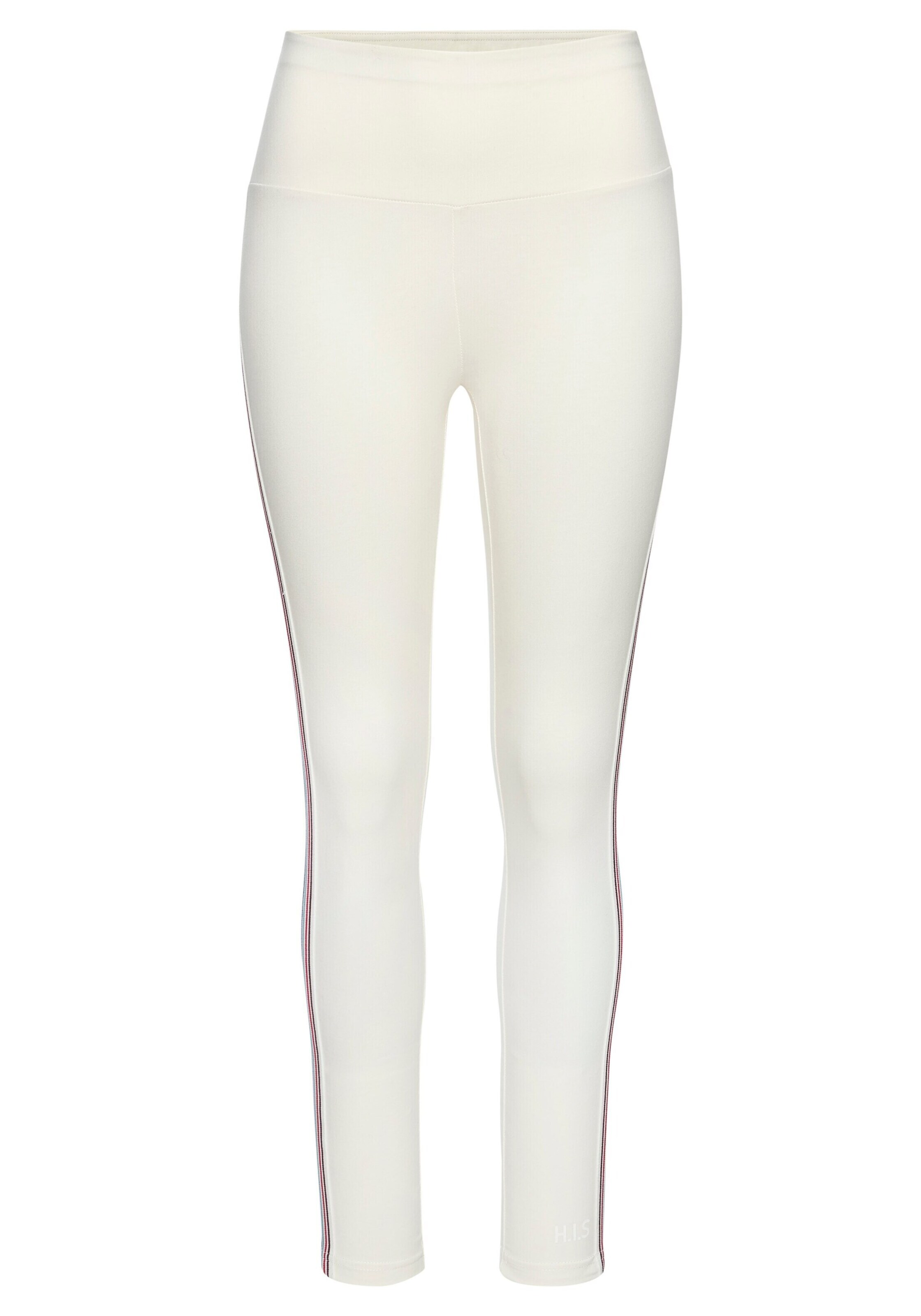 H.I.S Leggings in White: front
