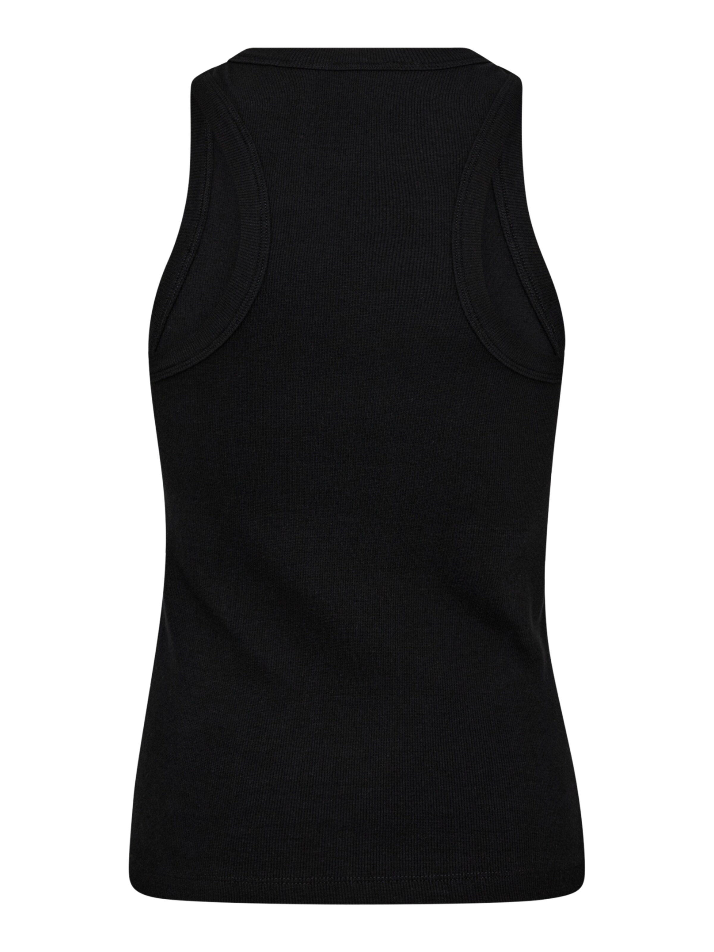 Top 'Sahara' di co'couture in nero