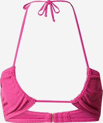 BILLABONGBandeau Bikini gornji dio 'SUMMER' - roza boja: prednji dio