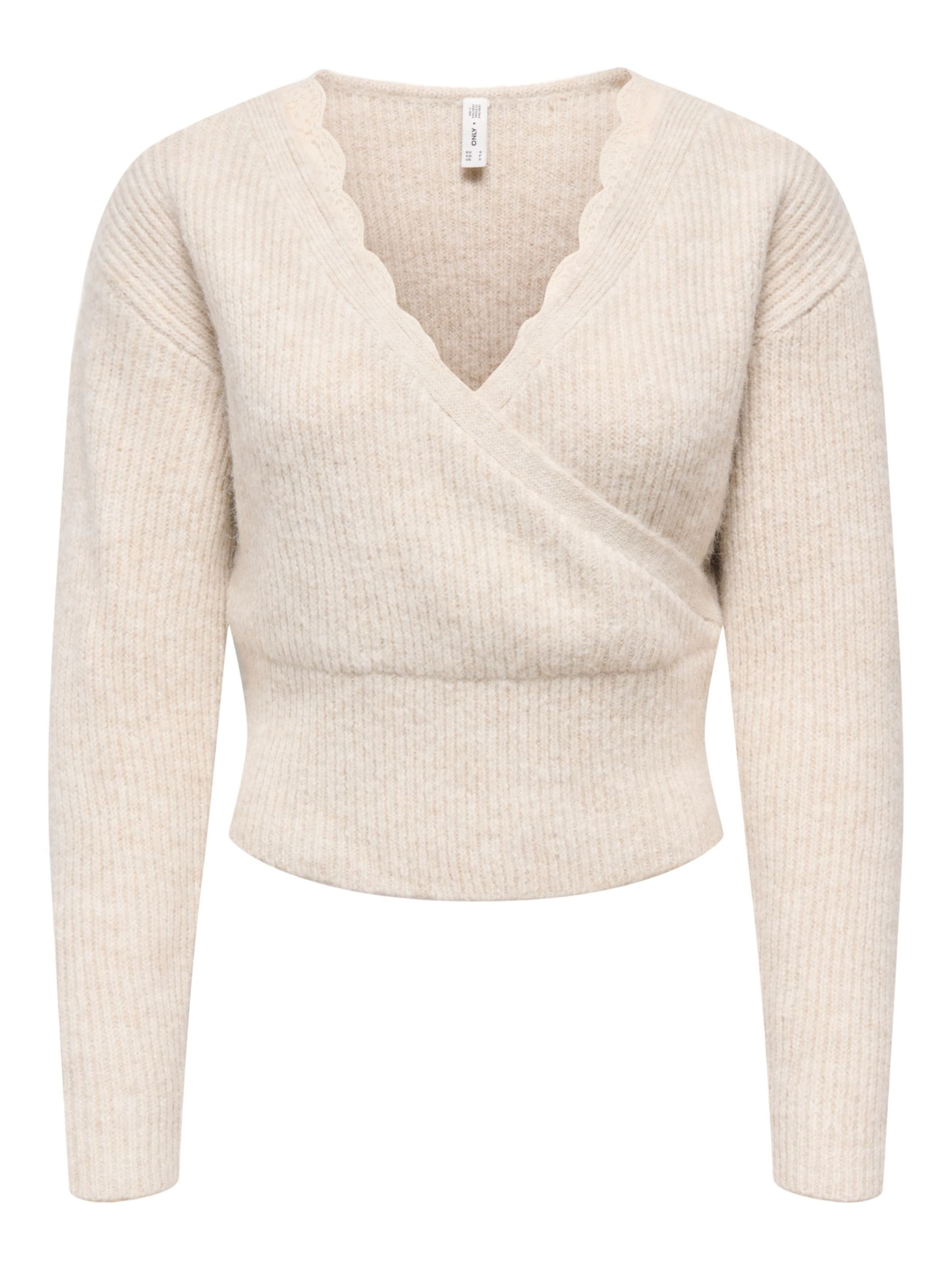 ONLY Pullover 'MAGGIE' in Beige: Vorderseite