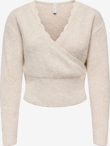 ONLY Pullover 'MAGGIE' i beige: forside