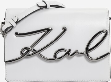 Karl Lagerfeld Tasche in Grau: predná strana