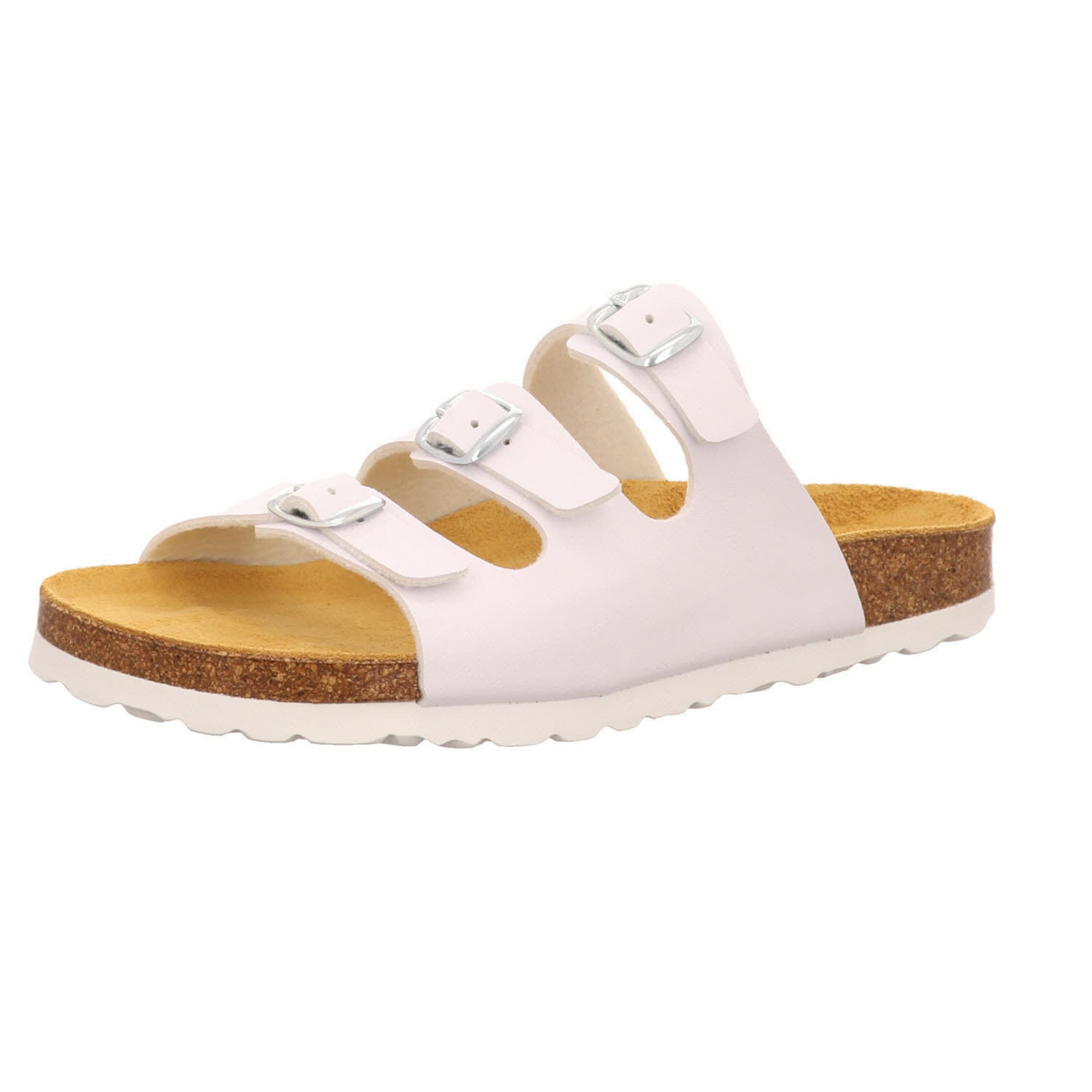 Longo Mules in Pink: front