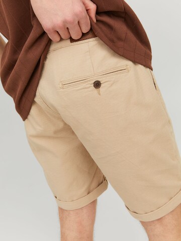 JACK & JONES regular Bukser i beige