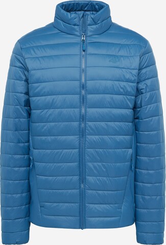 Veste outdoor 4F en bleu : devant