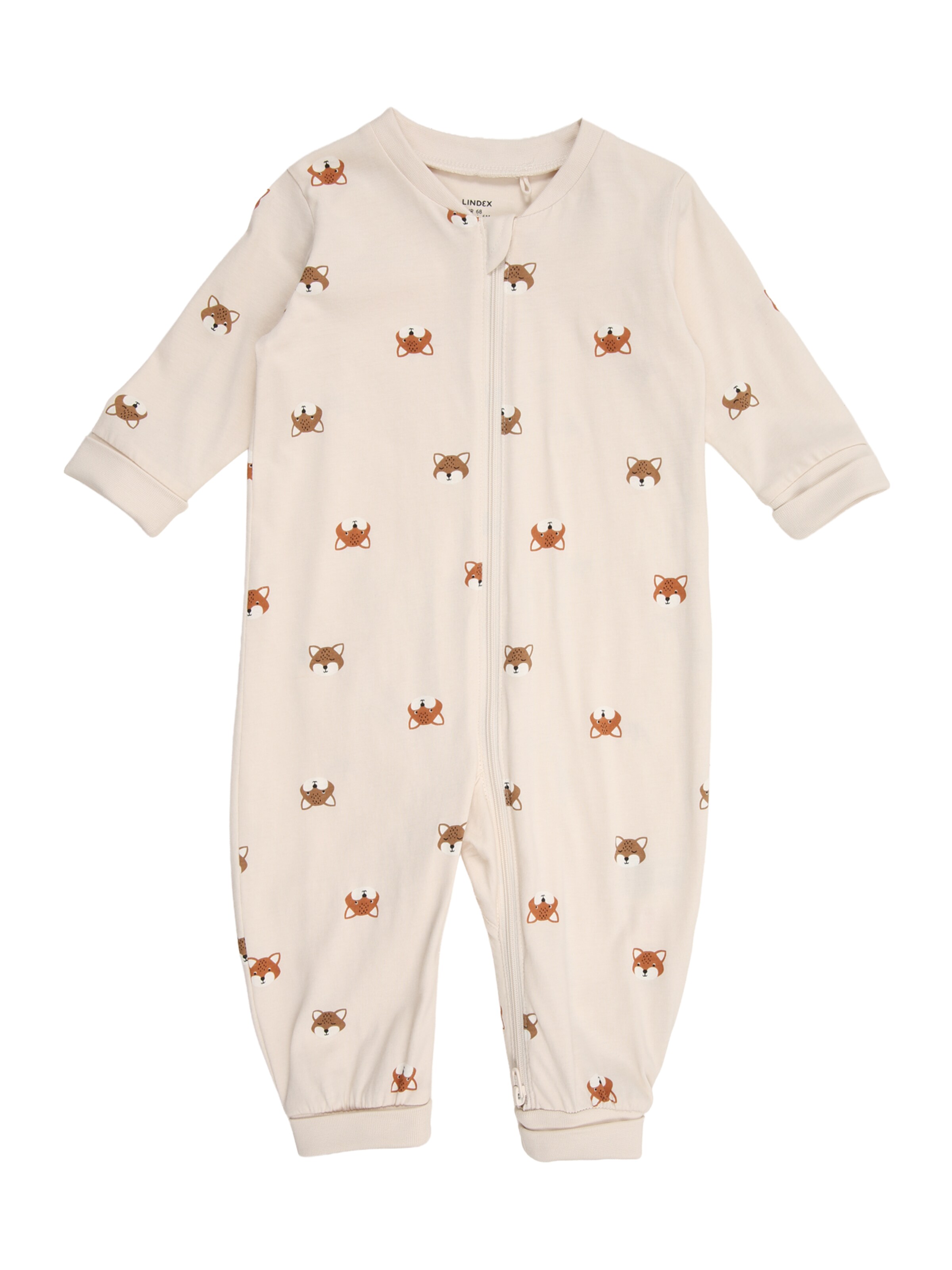 Lindex Pyjamas i ljusbeige / brun / orange, Produktvy