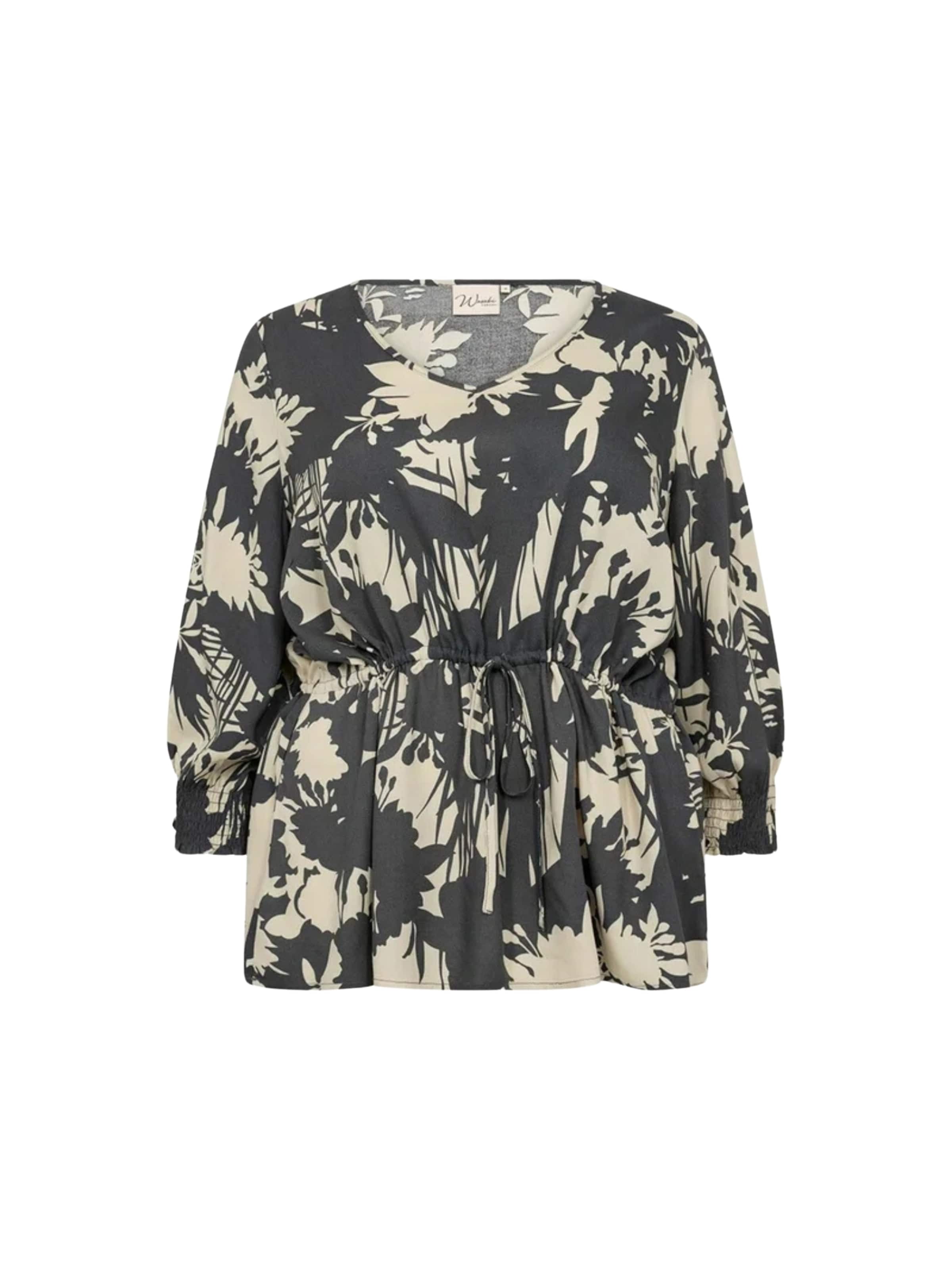 Wasabi Concept Bluse 'Janni' in Grau: Vorderseite