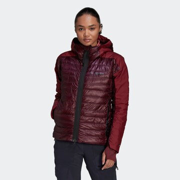 ADIDAS TERREX Sportjacke 'Myshelter' in Rot: predná strana