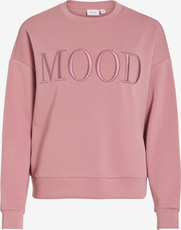 VILA - Sudadera 'VIReflect Mood' en rosa: frente