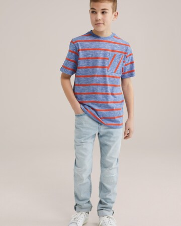 WE Fashion T-shirt i blå