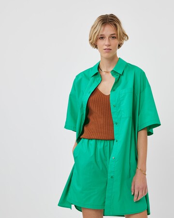 minimum Blouse 'Vayaline' in Groen: voorkant