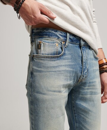 Coupe slim Jean Superdry en bleu