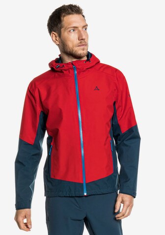 Schöffel Outdoor jacket 'Wamberg' in Red: front
