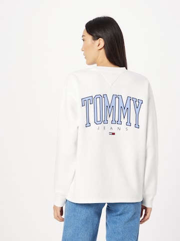 Tommy Jeans Sweatshirt in Weiß