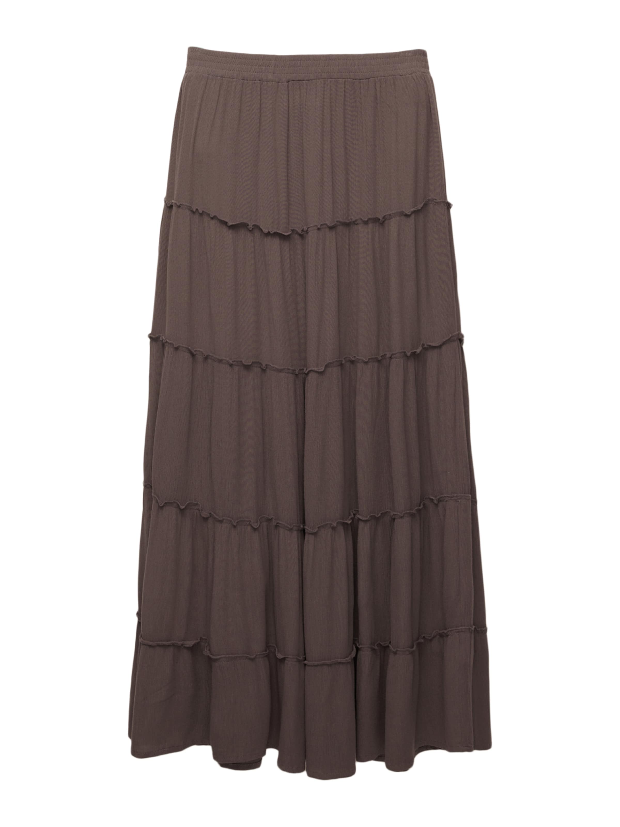 Pull&Bear Rock in Braun: Vorderseite