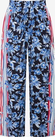 Loosefit Pantalon Ulla Popken en bleu : devant