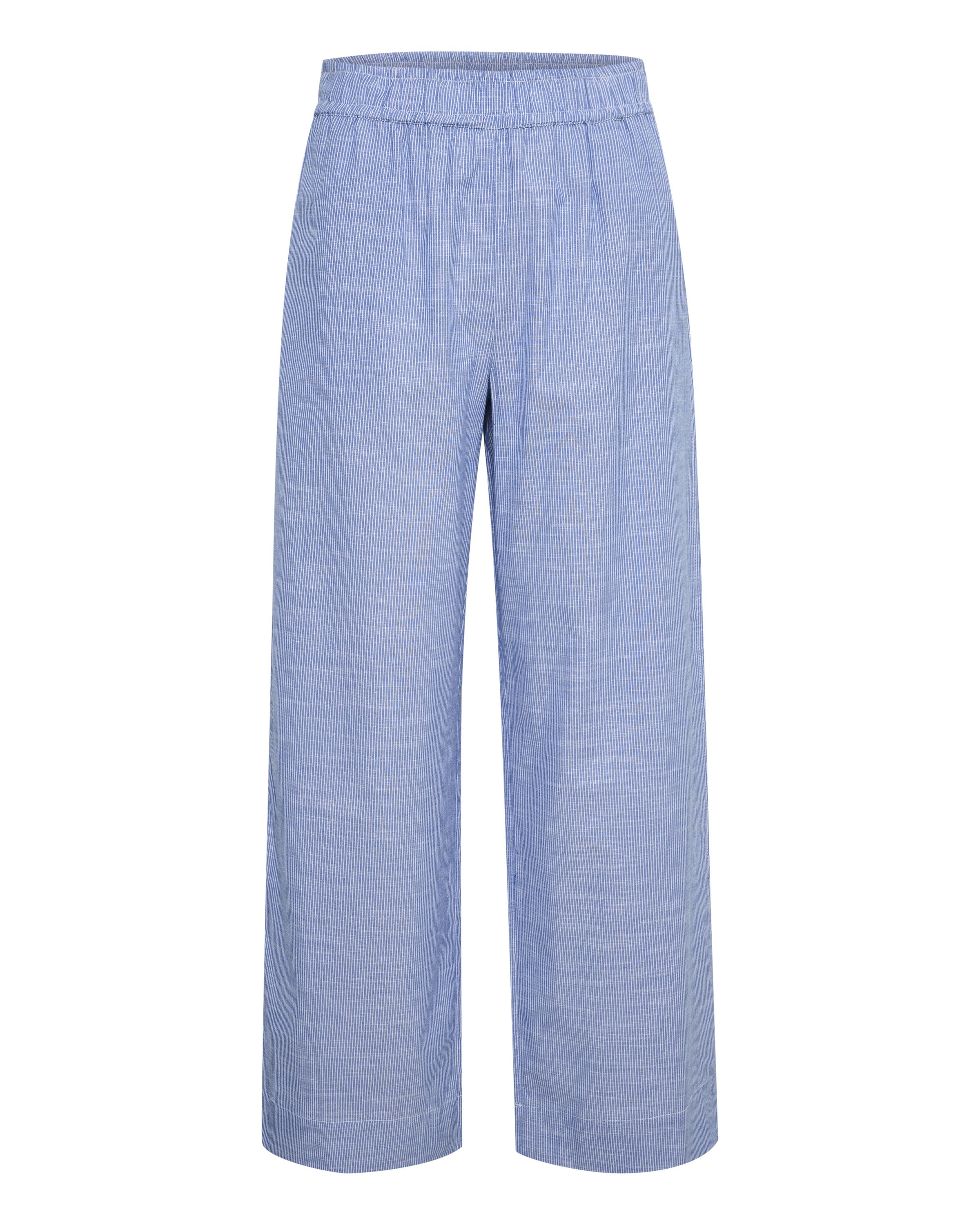 My Essential Wardrobe Trousers in Blue: front