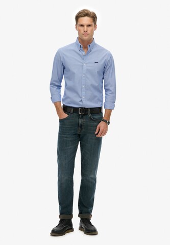 Coupe regular Chemise Superdry en bleu