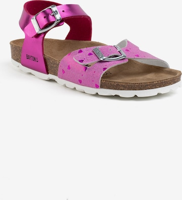 Bayton Sandals 'Pegase' in Pink