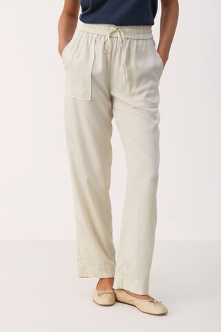 Part Two Loose fit Pants 'Beth' in Beige: front