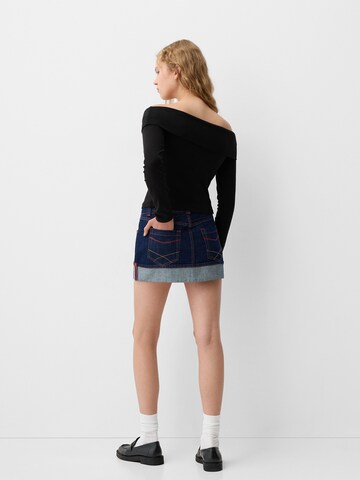 Bershka Shirt in Black