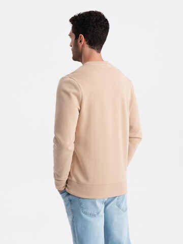Ombre Sweatshirt ' OM-SSBN-0159 ' in Beige