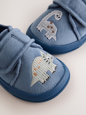 Pantoufle Next en bleu