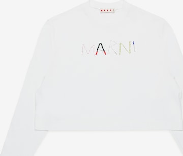balta Marni Marškinėliai: priekis