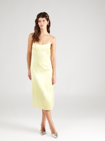 HUGO Dress 'Kabana-1' in Yellow: front