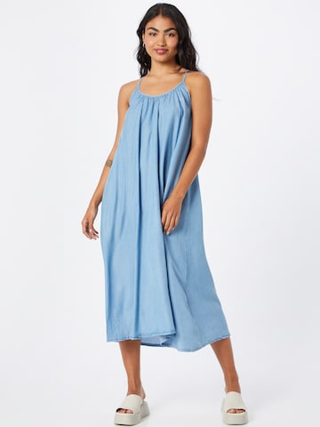 Lee - Vestido de verão em azul: frente
