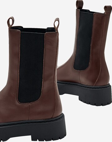 EDITED Bootie 'Gudrun' in Brown