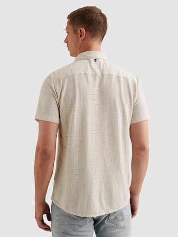 Regular fit Camicia 'Shirt with allover print and short sleeves' di PME Legend in bianco