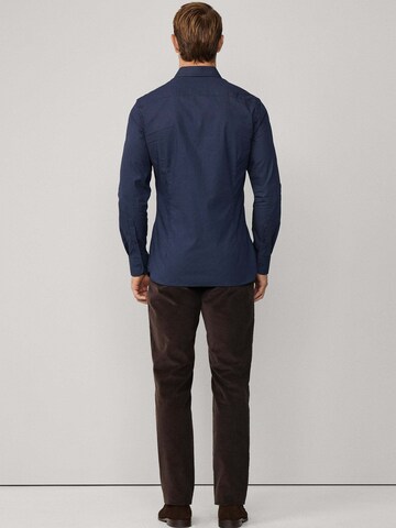 Hackett London Slim fit Overhemd in Blauw