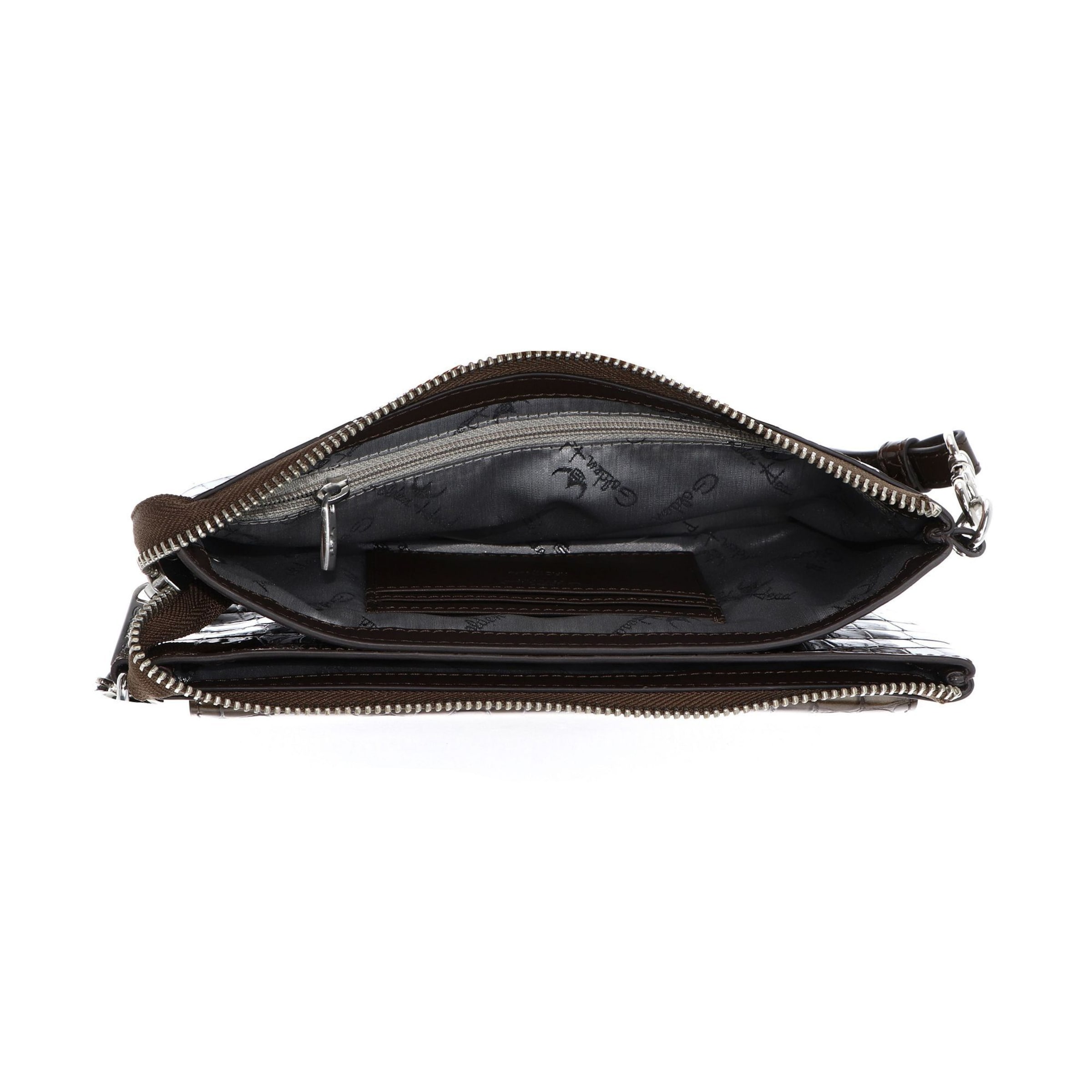 GOLDEN HEAD Clutch 'Cayenne' in Brown