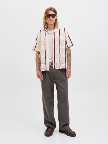 JACK & JONES Comfort fit Overhemd 'JORDia' in Wit