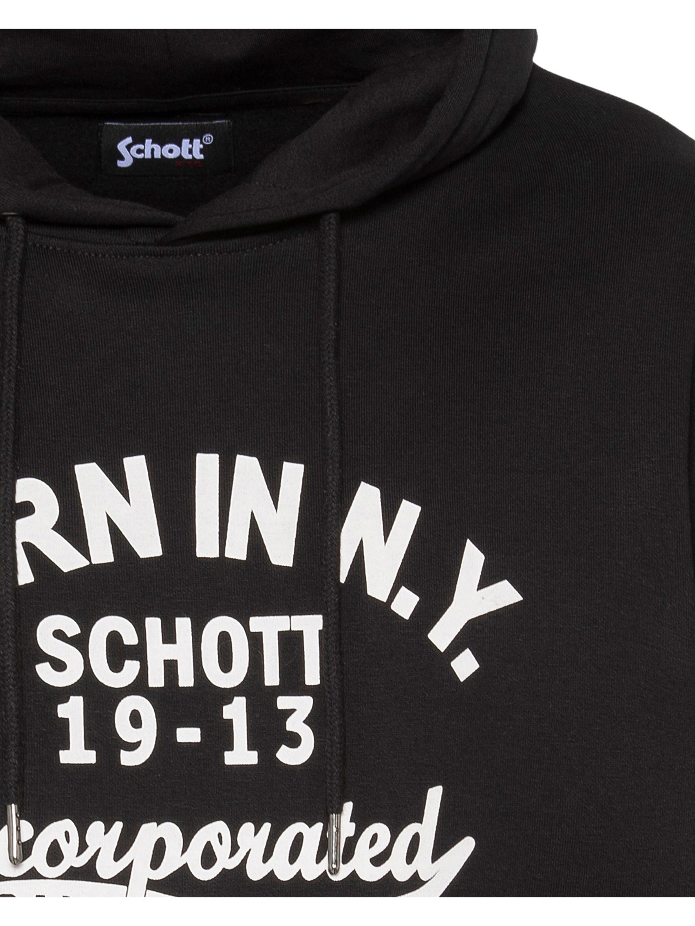 Schott NYC Sweatshirt‌‌‌‌ in Schwarz
