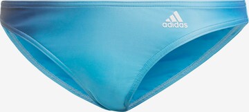 ADIDAS PERFORMANCE Athletic Bikini Bottoms in Blue: front