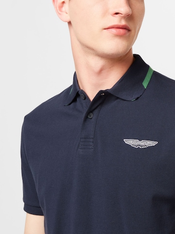 Hackett London Poloshirt in Blau