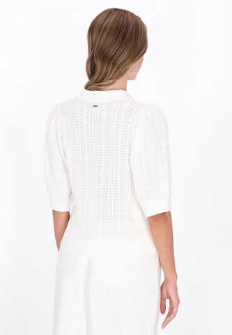 Cardigan DreiMaster Vintage en blanc