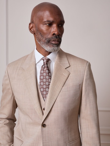 Next Slim Fit Sakko in Beige